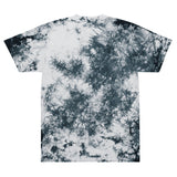 catfish embroidered  tie-dye t-shirt